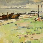 820 2088 OIL PAINTING (F)